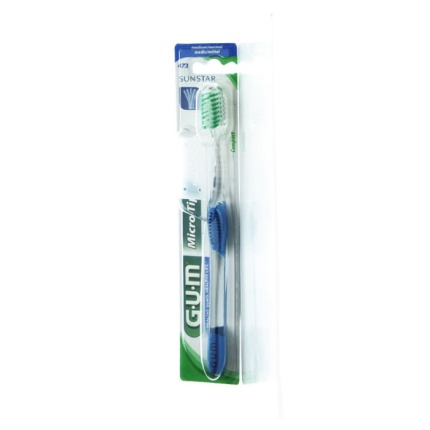 GUM Micro Tip Compact Medium 473 Οδοντόβουρτσα