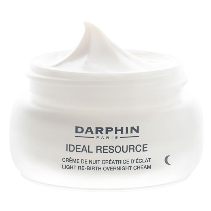 Darphin Ideal Resource Anti Ageing & Radiance-Light Over Night Cream All Skin Types, Αντιγηραντική Κρέμα Νύχτας