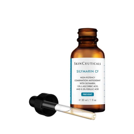 SkinCeuticals Silymarin Cf, Αντιοξειδωτικός Ορός Βιταμίνης C, Λιπαρό Δέρμα με Τάση Ακμής