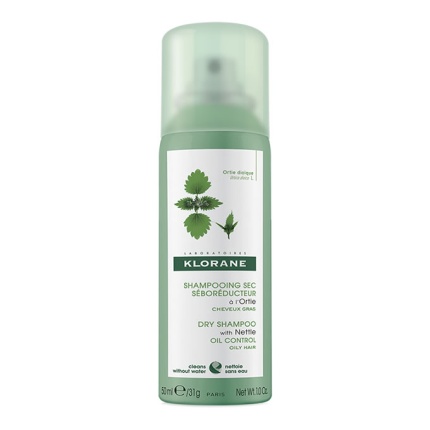KLORANE Ortie Dry Shampoo, για Λιπαρά Μαλλιά με Τσουκνίδα