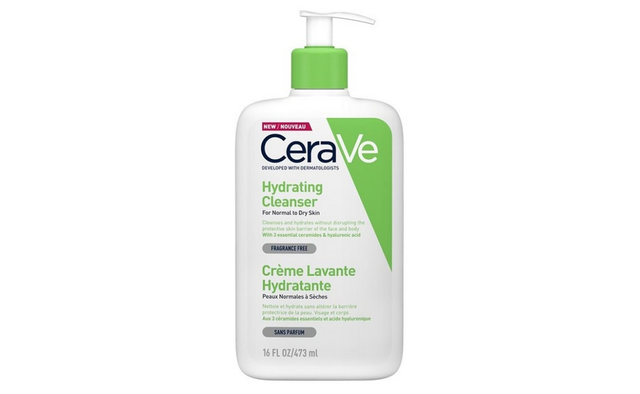 CERAVE, Hydrating Cleanser, Κρέμα Καθαρισμού Πρόσωπου, ενυδατική Κρέμα Καθαρισμού, 3337875597333