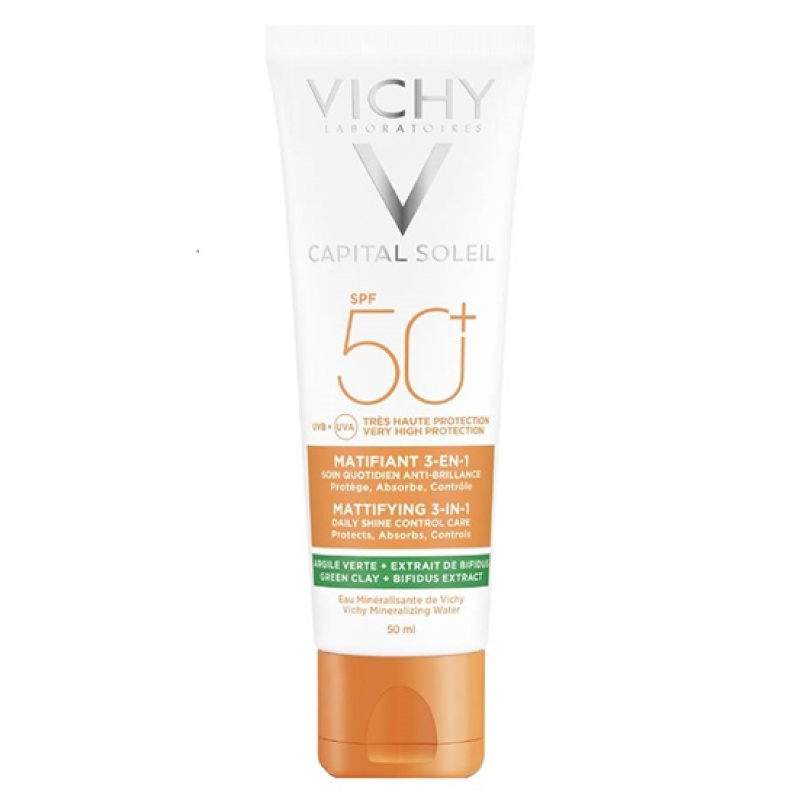 VICHY Capital Soleil Mattifying SPF50+, Αντηλιακή Κρέμα Προσώπου για Ματ Αποτέλεσμα