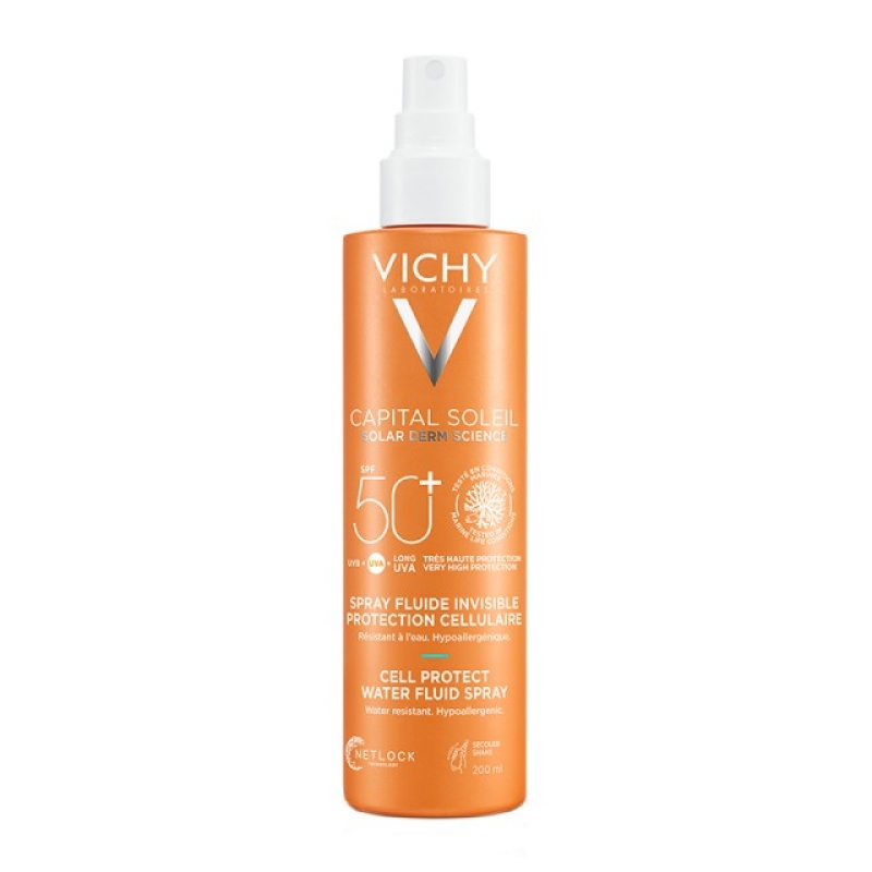 VICHY Capital Soleil Cell Protect SPF50+ Αντηλιακό Spray