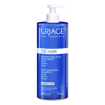 URIAGE DS Hair Soft Balancing Shampoo, Απαλό Σαμπουάν Εξισορρόπησης