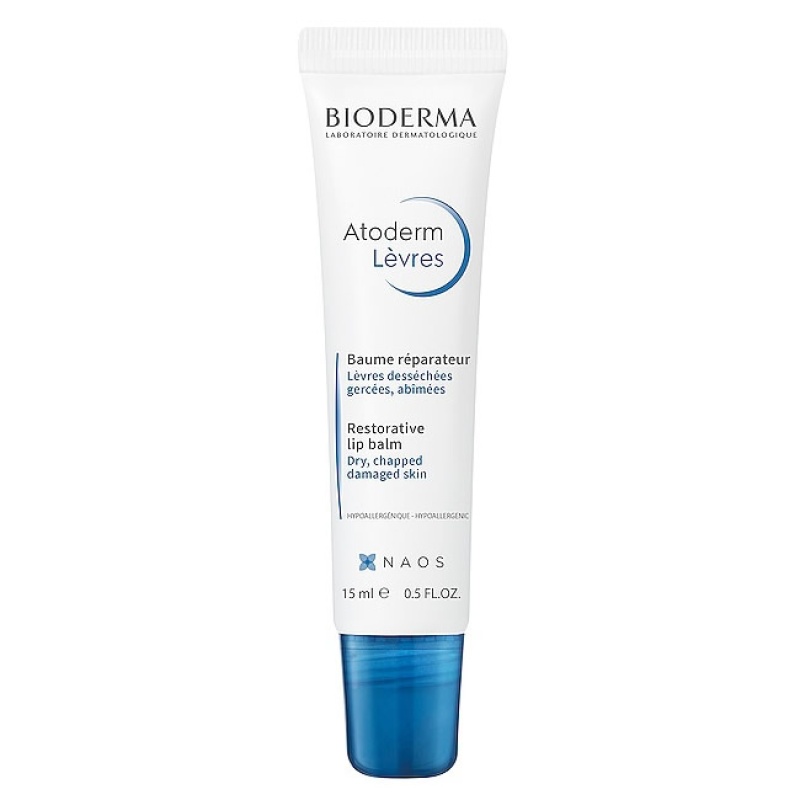 BIODERMA Atoderm Baume Levres, για τα Σκασμένα Χείλη