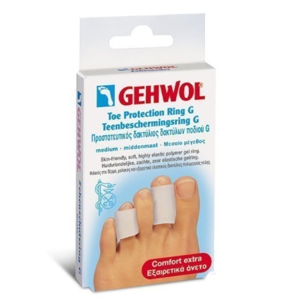 GEHWOL Toe Protection Ring G Medium, Προστατευτικός Δακτύλιος Δακτύλων Ποδιού G Μεσαίος
