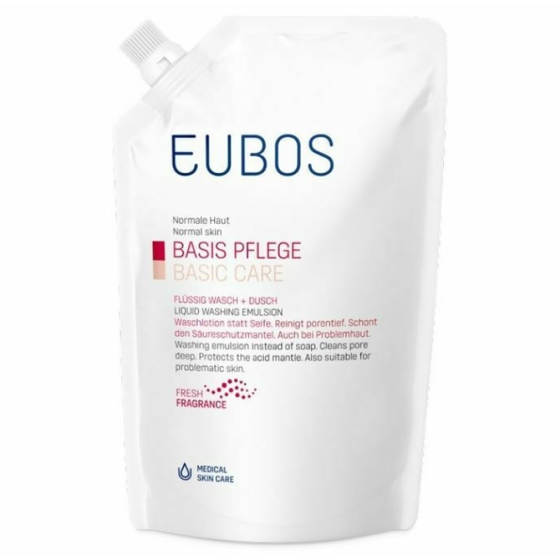 EUBOS Refill Liquid Washing Emulsion, Υγρό Καθαρισμού