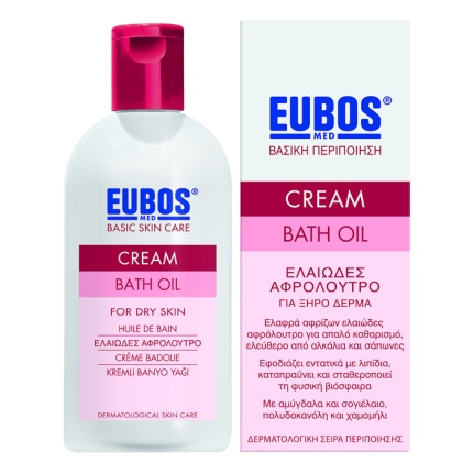 EUBOS Eubos Red Cream Bath Oil, Ελαιώδες Αφρόλουτρο