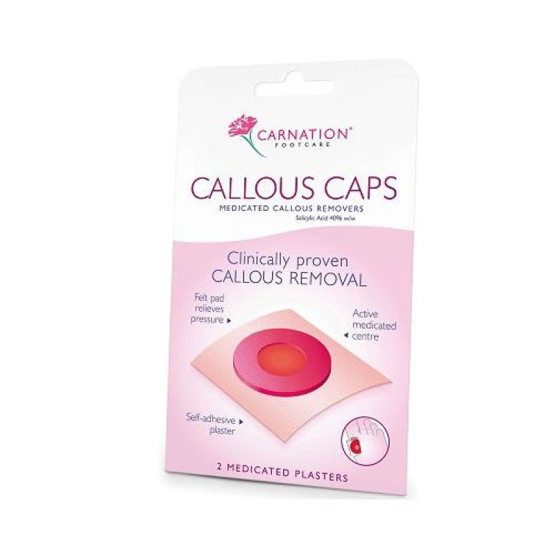 CARNATION Callous Caps, Επιθέματα Αφαίρεσης Κάλων