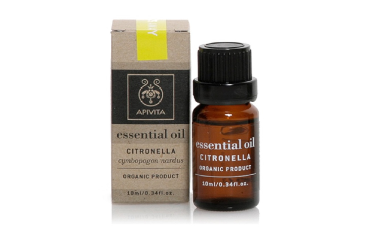 APIVITA ESSENTIAL OIL CITRONELLA, αιθέριο έλαιο σιτρονέλλας