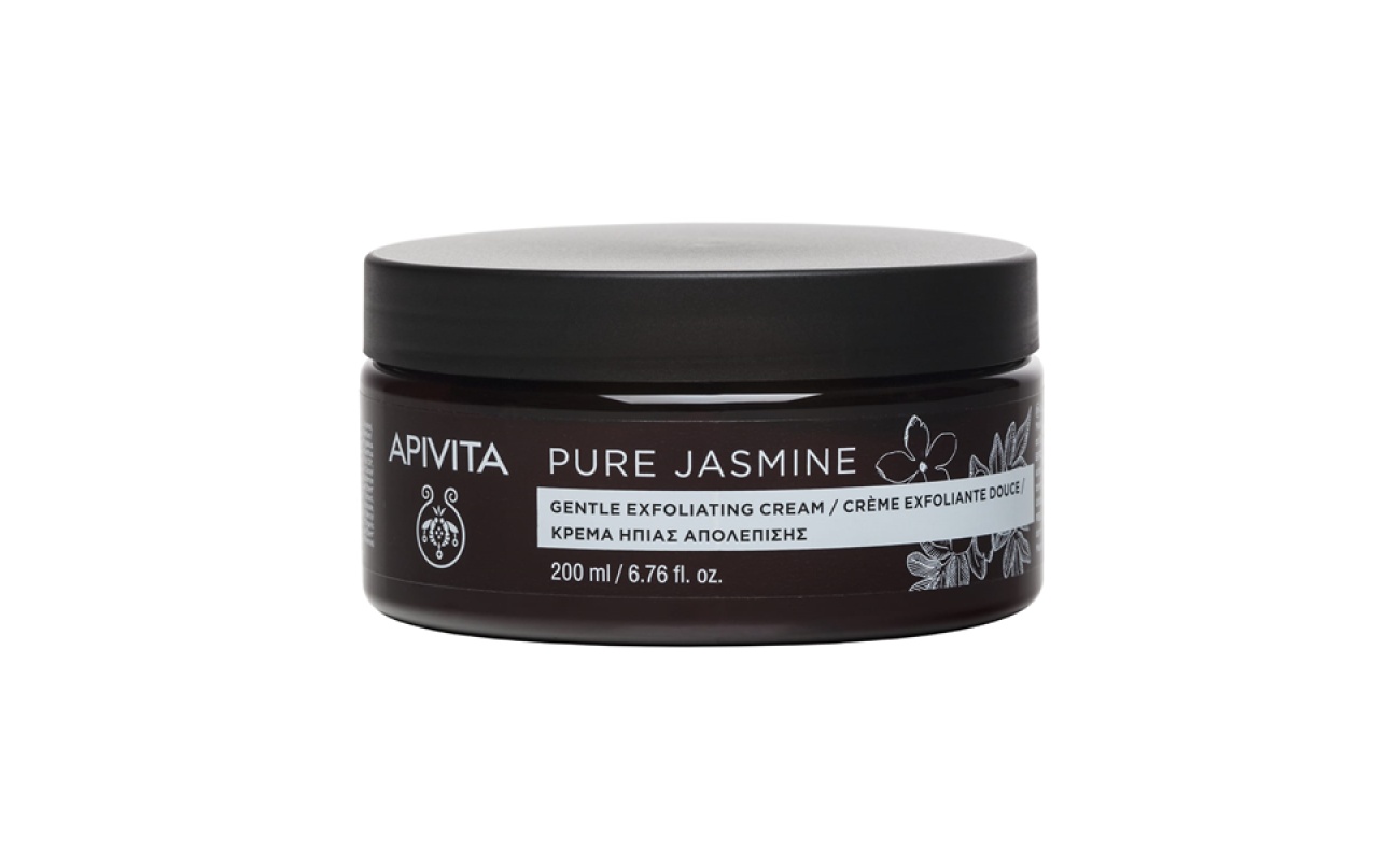 APIVITA Body Cream Ήπιας Απολέπισης με Γιασεμί