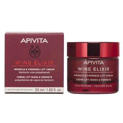 APIVITA Wine Elixir Αντιρυτιδική Κρέμα για Σύσφιξη & Lifting