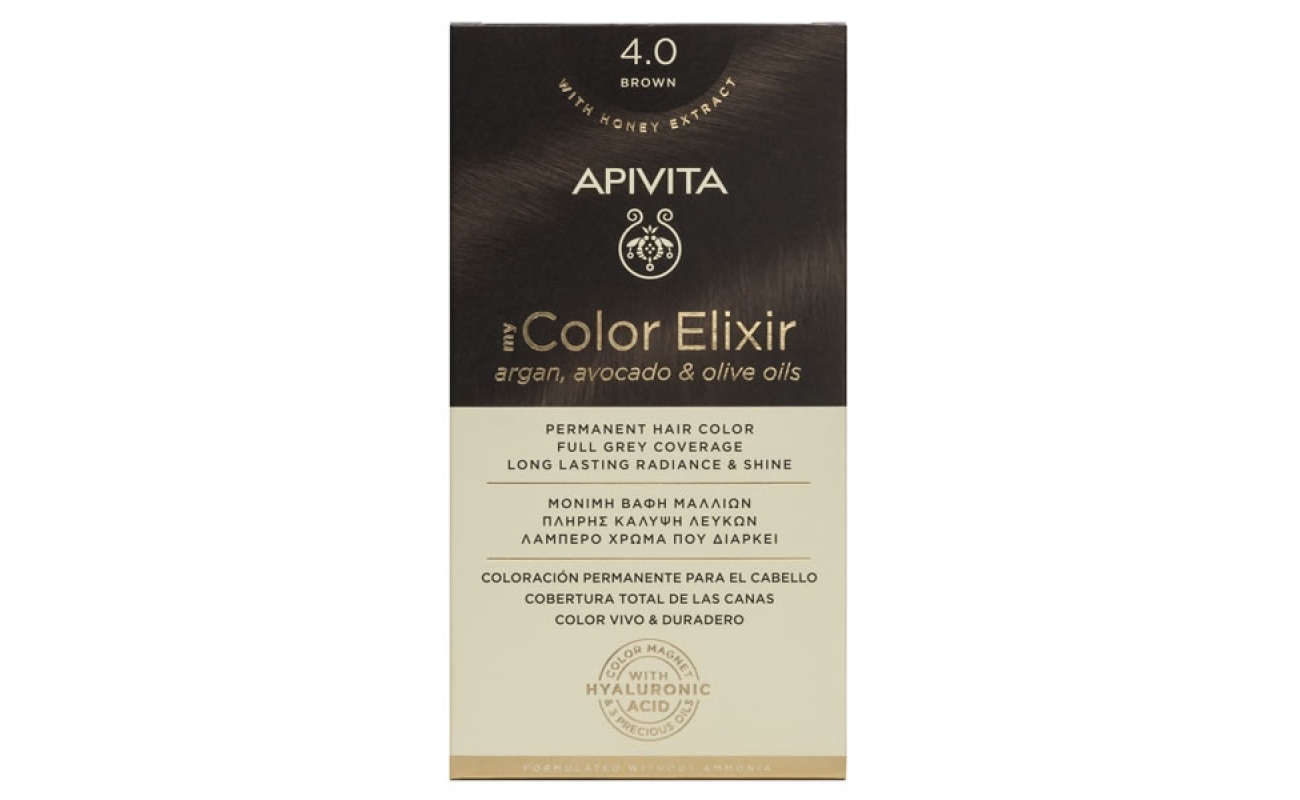 APIVITA My Color Elixir N4,0 Φυσικό Καστανό