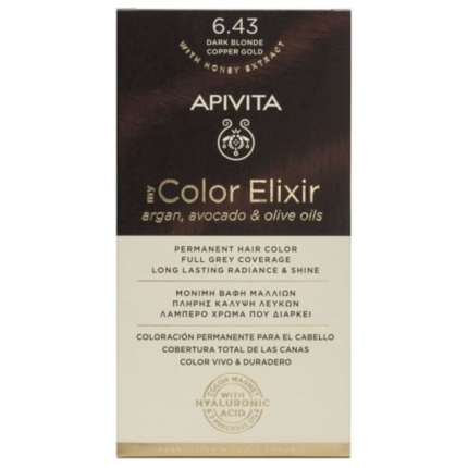 APIVITA My Color Elixir N6.43 Ξανθό Σκούρο