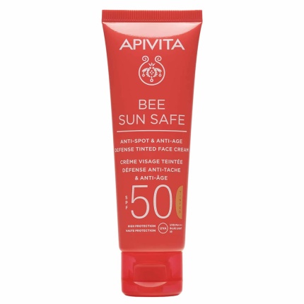 APIVITA Bee Sun Safe SPF50 Κρέμα Προσώπου Κατά των Πανάδων