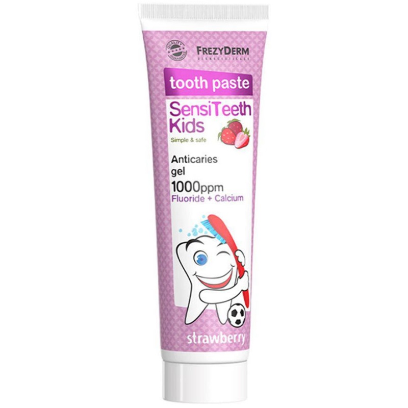 FREZYDERM Sensiteeth Kids Toothpaste 1000ppm 50 ml