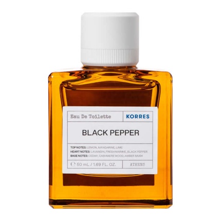 KORRES Black Pepper Eau De Toilette Ανδρικό Άρωμα 50ml