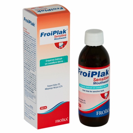FROIKA Froiplak Sensitive, Στοματικό Διάλυμα για Ευαίσθητα Δόντια