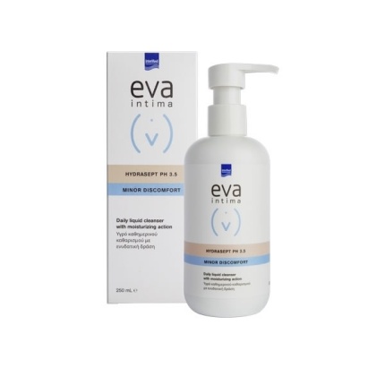 EVA Intima Hydrasept pH 3.5 Minor Discomfort Υγρό Καθαρισμού Ευαίσθητης Περιοχής 250ml