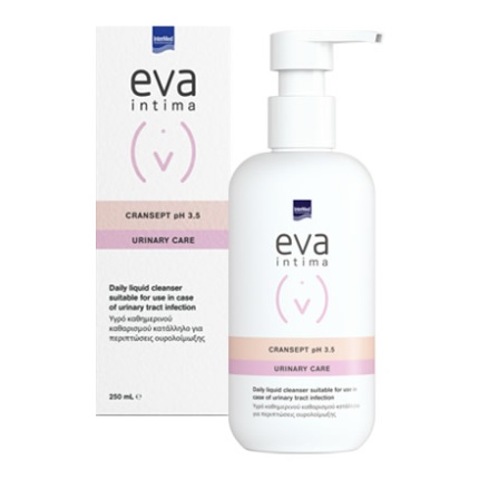 EVA Intima Cransept pH 3.5 Urinary Care, Υγρό Καθαρισμού Ευαίσθητης Περιοχής