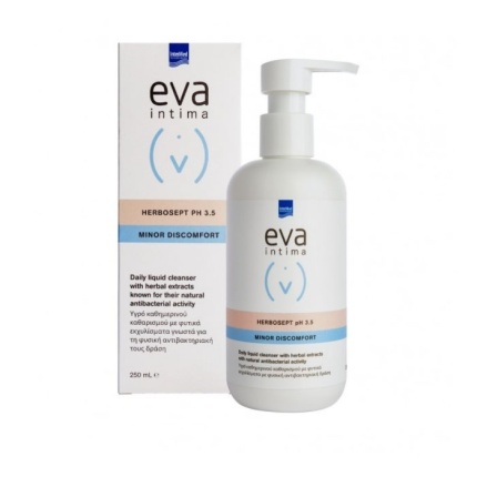 EVA Ιntima Wash Herbosept ph 3.5 Minor Discomfort Υγρό Καθαρισμού Ευαίσθητης Περιοχής