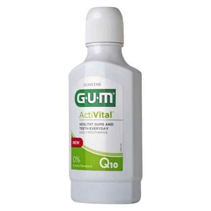 GUM Activital Q10 Mouthwash Στοματικό διάλυμα 300ml
