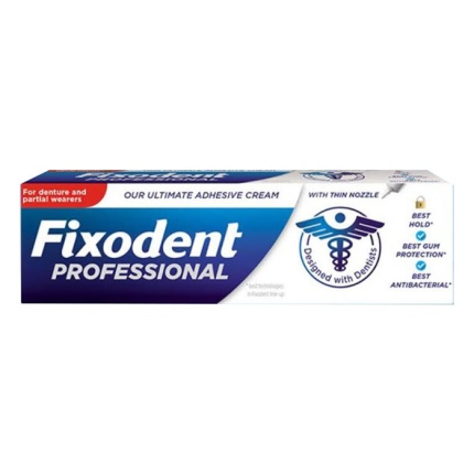 FIXODENT Professional, Στερεωτική Kρέμα για Τεχνητή Οδοντοστοιχία