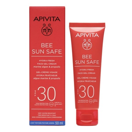 APIVITA Bee Sun Safe Hydra Fresh Ενυδατική Κρέμα Gel Προσώπου SPF30