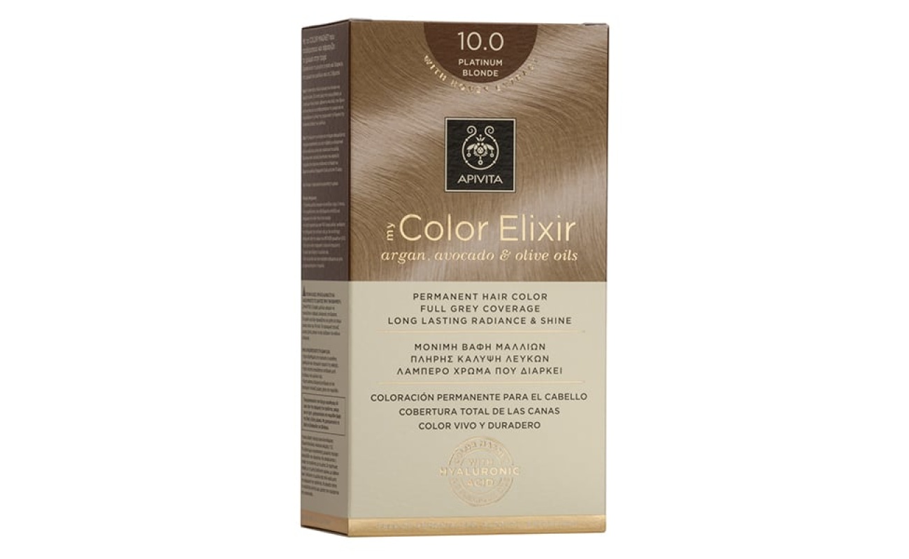 PIVITA My Color Elixir Βαφή Μαλλιών 10.0 Κατάξανθο