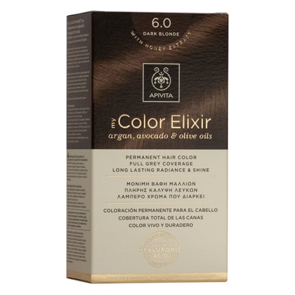 APIVITA My Color Elixir Βαφή Μαλλιών 6.0 Ξανθό Σκούρο