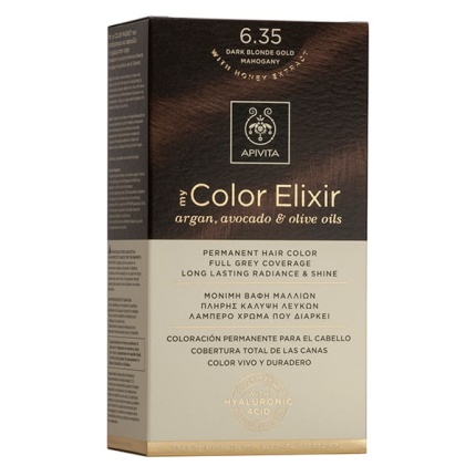 APIVITA My Color Elixir Βαφή Μαλλιών 6.35 Ξανθό
