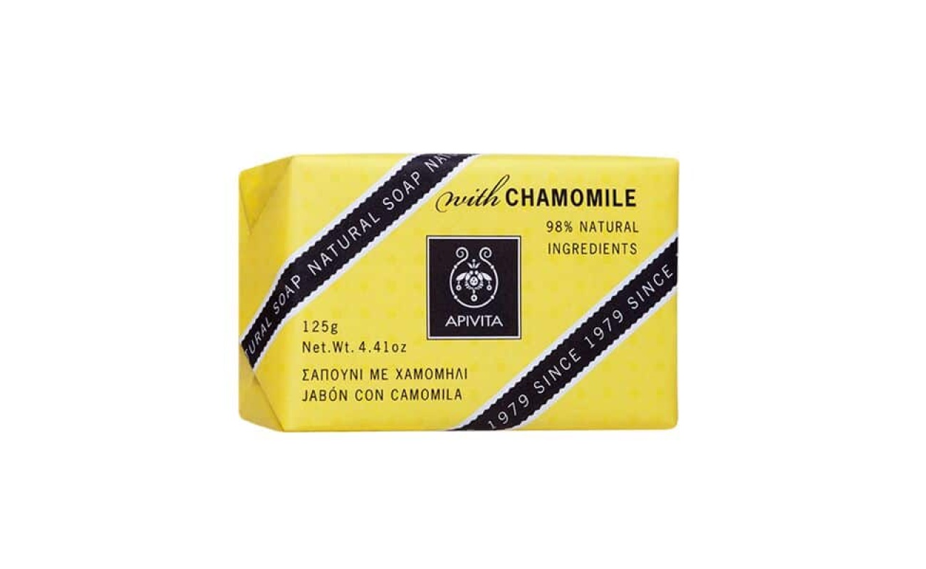 APIVITA NATURAL SOAP Σαπούνι με Χαμομήλι 125gr