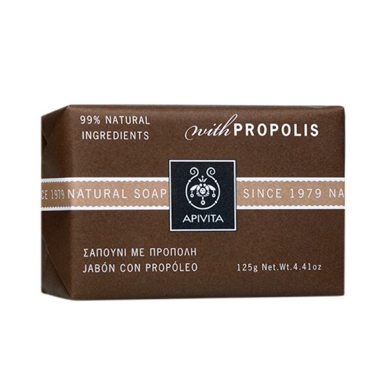 APIVITA NATURAL SOAP, Σαπούνι με Πρόπολη