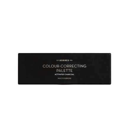 KORRES Activated Charcoal Colour-Correcting Pallet Παλέτα Διόρθωσης Χρώματος 5.5g