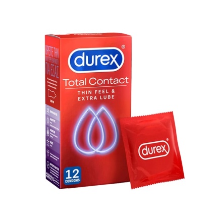 DUREX Total Contact Προφυλακτικά 12τμχ