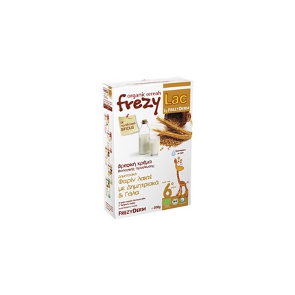 FREZYDERM frezylac bio ceral Φαρίν Λακτέ με Δημητριακά και Γάλα 200 gr