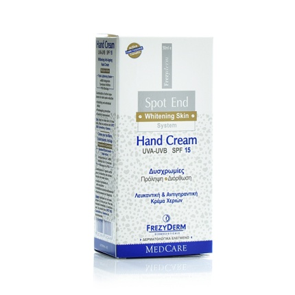 FREZYDERM Spot End Hand Cream Κρέμα για τα Χέρια SPF 15 50ml