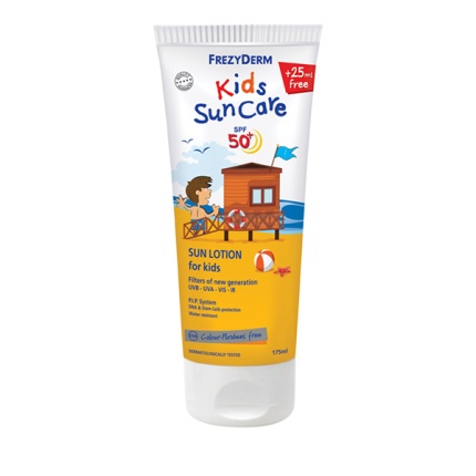 FREZYDERM Kids Sun Care SPF 50+, Παιδικό Αντηλιακό από 3+ ετών, 175ml