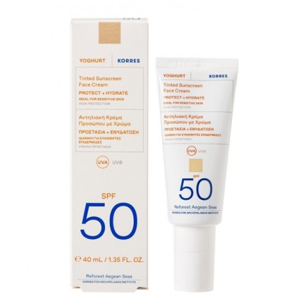 KORRES Yoghurt Tinted Sunscreen SPF50 40ml