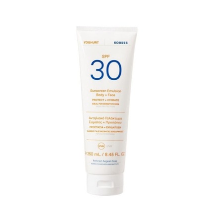 KORRES Yoghurt Sunscreen Emulsion Face & Body SPF30