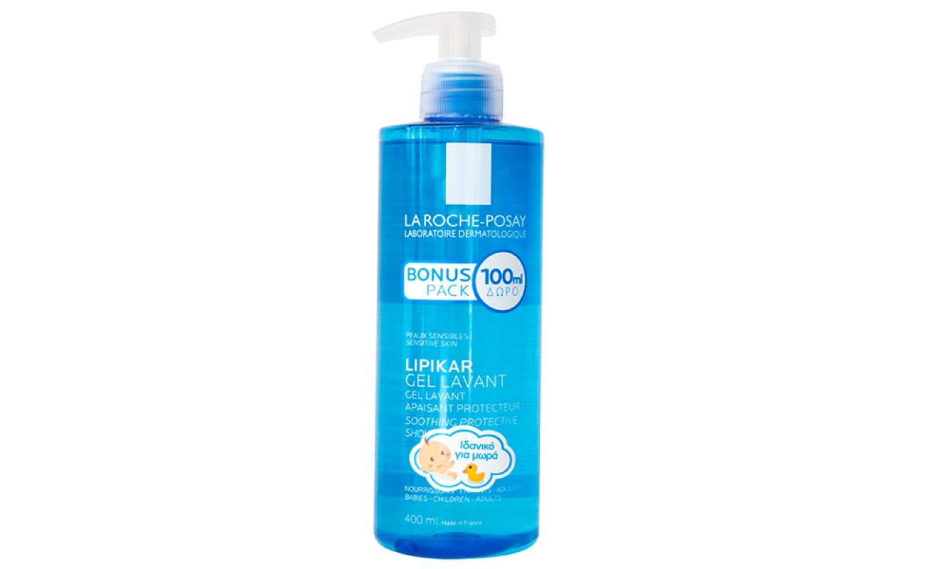 LA ROCHE-POSAY Lipikar Gel Lavant 400ml