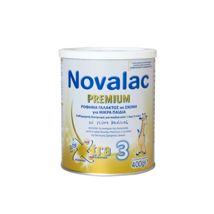 NOVALAC Premium 3, Γάλα από Ενός Έτους 400gr