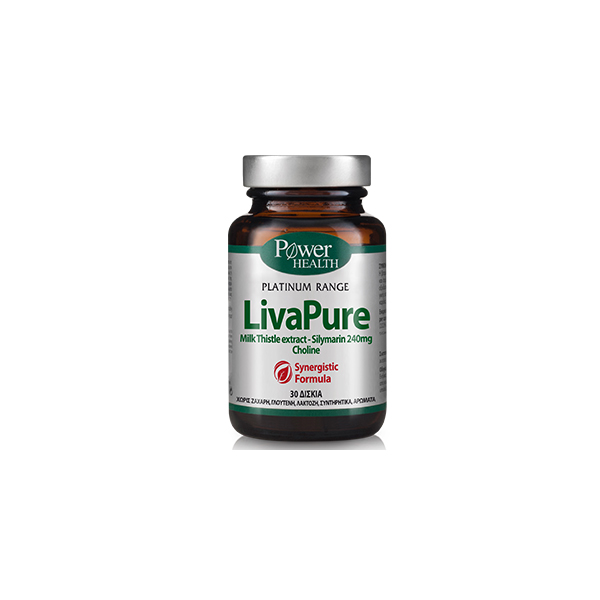 power-health-livapure-30tabs POWER HEALTH Classics Platinum LivaPure Ισχυρό Συμπλήρωμα Διατροφής για την Καλή Υγεία του Ήπατος, 30 tabs - Image 1