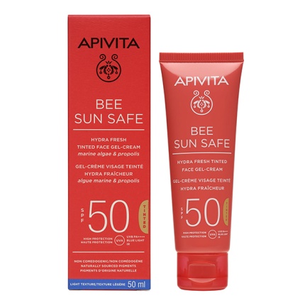 APIVITA Bee Sun Safe Hydra Fresh Tinted Face Cream SPF50