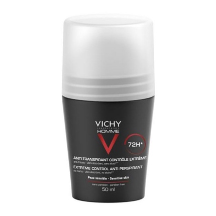 VICHY Vichy Homme 72h Deodorant Roll-on for extreme anti-perspirant 50ml