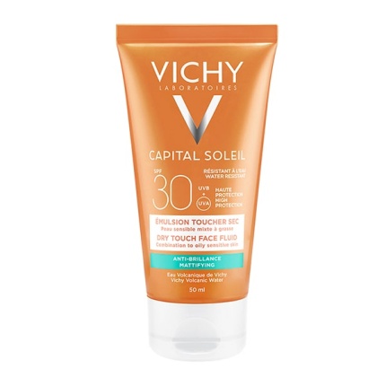 VICHY Ideal Soleil Mattifying Face Dry Touch, Αντηλιακή Κρέμα Προσώπου SPF30
