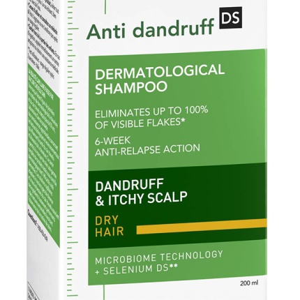 ICHY Dercos Anti-Dandruff Shampoo, Αντιπιτυριδικό Σαμπουάν για Ξηρά Μαλλιά