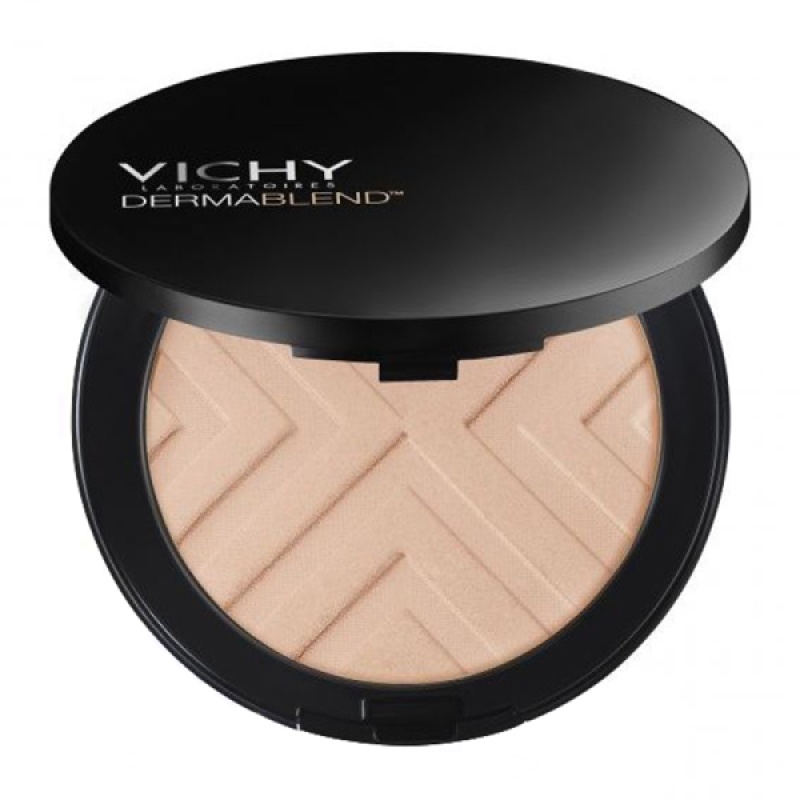 VICHY Dermablend Covermatte SPF25 Nude 25, Make-Up Υψηλής Κάλυψης σε Μορφή Πούδρας