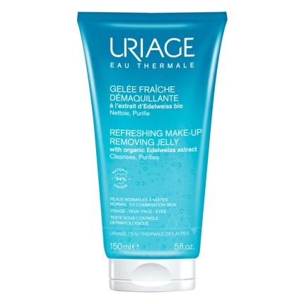 URIAGE, Refreshing Make-Up Removing Jelly, ντεμακιγιάζ