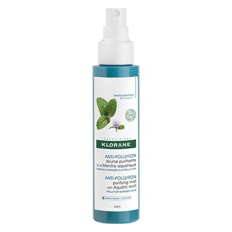 KLORANE Aquatic Mint Mist Για Καθαρισμό Και Αποτοξίνωσης Από Την Ρύπανση Με Υδάτινη Μέντα 100ml